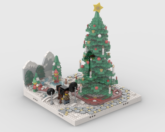 Winter Village - Display For Set 40564 + 40573