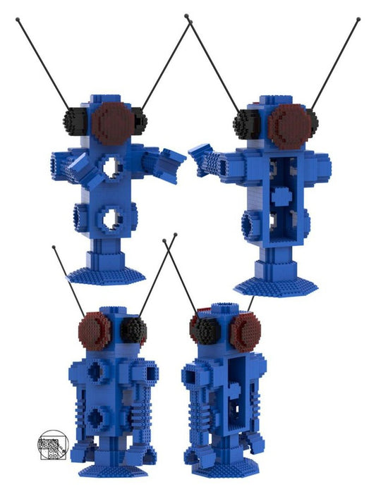 Maxi Figure Blue Space Droid