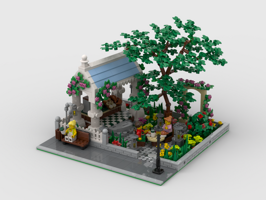 Modular Garden With Coffee Shop