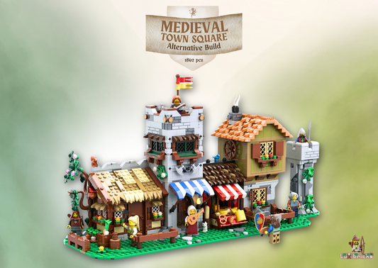 Medieval Town Square - Alternate Build