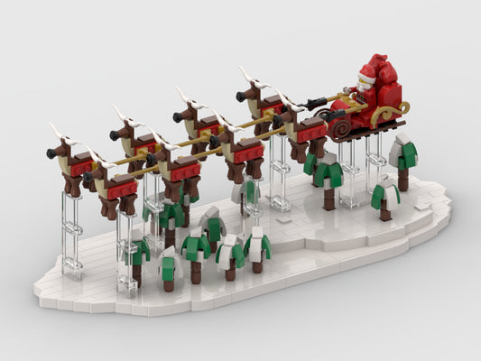 Santa's Sleigh Diorama